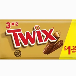 Twix 3 Pack £1.35