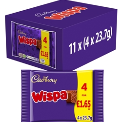 Cadburys Wispa 4 Pack £1.65