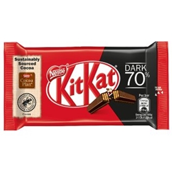 Kit Kat 4 Finger Dark 70%