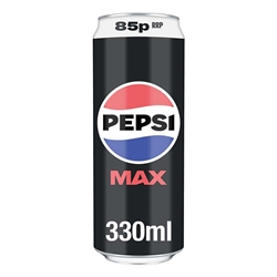 Pepsi Max 330ml 85p