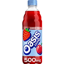 Oasis Zero Summer Fruits 500ml