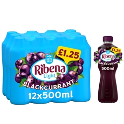 Ribena Light Blackcurrnat £1.25