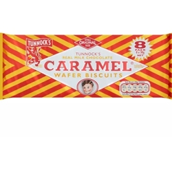 Tunnocks Caramel Wafer 8 Pack