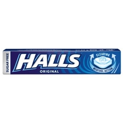 Halls Menthol Original Sugar Free