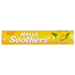 Halls Soothers Honey & Lemon