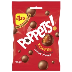 Poppets Toffee Pouch £1.15