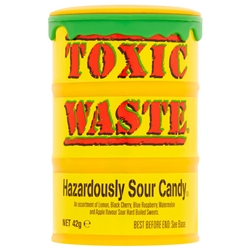 Toxic Waste Drum Yellow