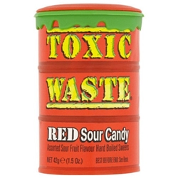 Toxic Waste Drum Red