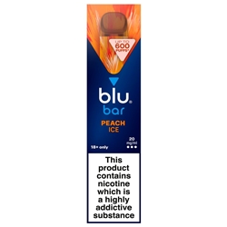 BLU Bar 600 Peach Ice 20mg