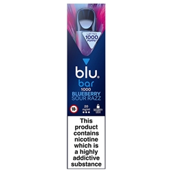 BLU Bar Blueberry SourRaz 1000