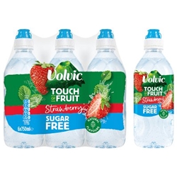 Volvic Touch of Fruit Sugar Free Strawberry 750ml