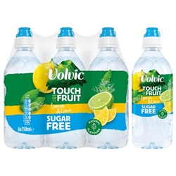 Volvic Touch of Fruit Sugar Free Lemon & Lime 750ml