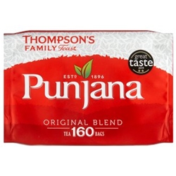 Punjana Tea Bags 160s