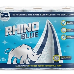Rhino Blue Kitchen Roll - 3 Roll
