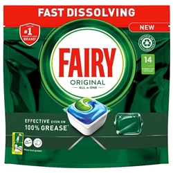 Fairy Dishwasher Tablet 14s