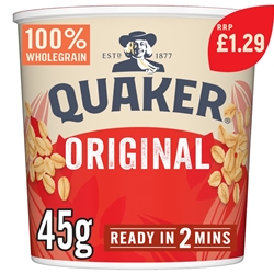Quakers Oats So Simple Original Pot £1.29