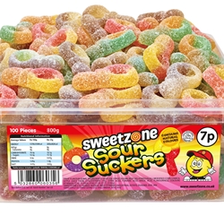 Sweetzone Sour Suckers 7p