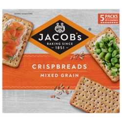 Jacob's Crisp Breads Mixed Grain 5 Pack