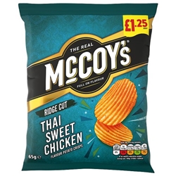McCoys Thai Sweet Chicken Crisps £1.25