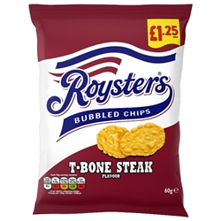 Roysters TBone Steak Crisps £1.25