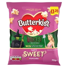 Butterkist Cinema Sweet Popcorn £1.25