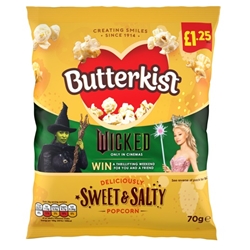 Butterkist Sweet & Salted Popcorn £1.25