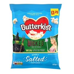Butterkist Salted Popcorn £1.25