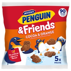 McVities Penguin & Friends Cocoa & Orange 5 Pack