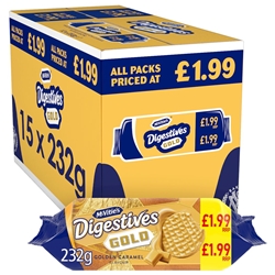 McVities Digestives Gold £1.99