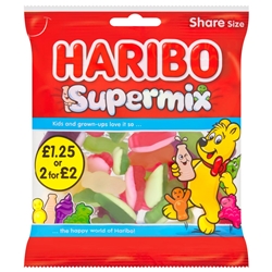 Haribo Supermix £1.25 or 2 for £2.00
