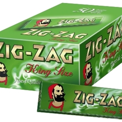 Zig Zag King Size Green Papers