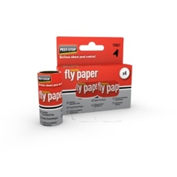 Pest Stop Fly Paper 4 Pack