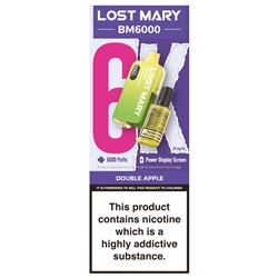 Lost Mary BM6000 Double Apple